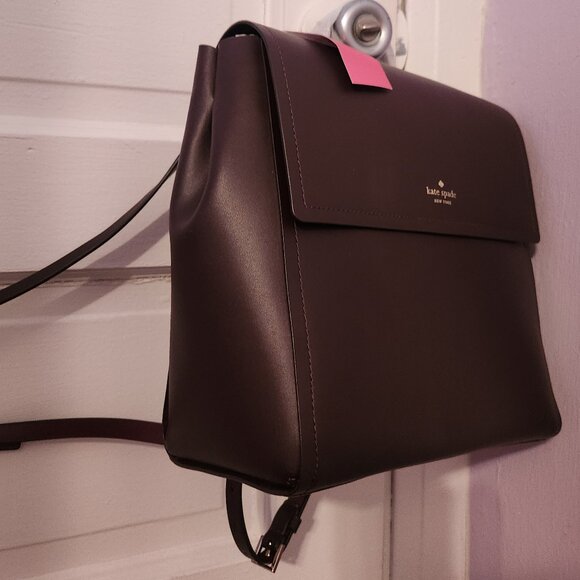 NWT Kate Spade  Backpack Megyn Somerville road chcltchery Burgundy Backpack - Picture 13 of 16